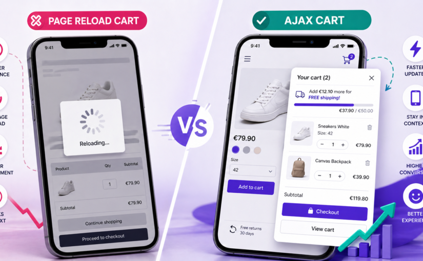 AJAX Cart vs Page Reload in PrestaShop: The Real Conversion Impact
