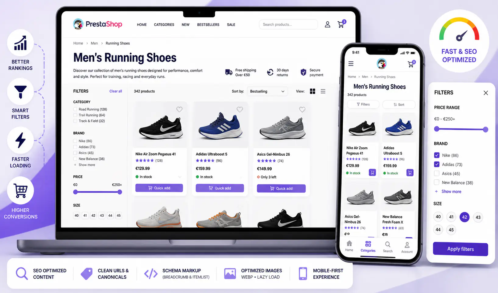 Optimalizace stránek kategorií PrestaShop – kompletní průvodce pro rok 2026 zaměřený na umístění ve vyhledávačích a konverzi